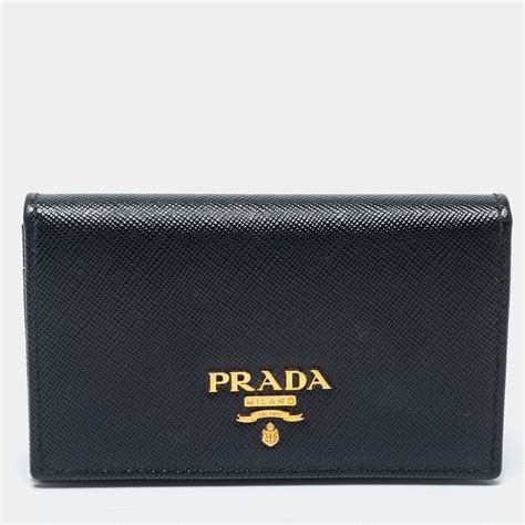 prada leather card holder with zipper|Prada wallets for women.